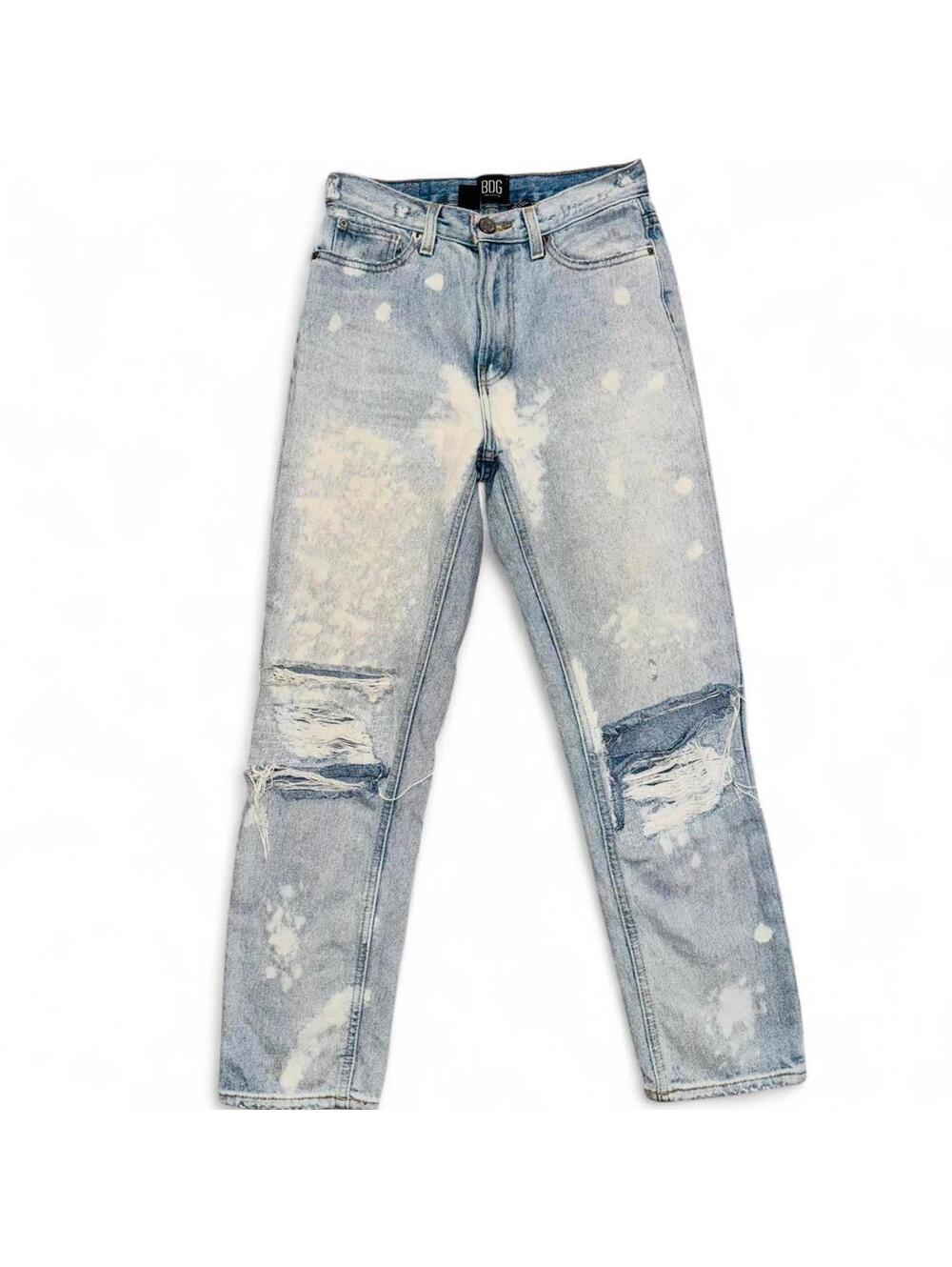 Urban Outfitters BDG Distressed Slim Straight Denim Jeans Size 26